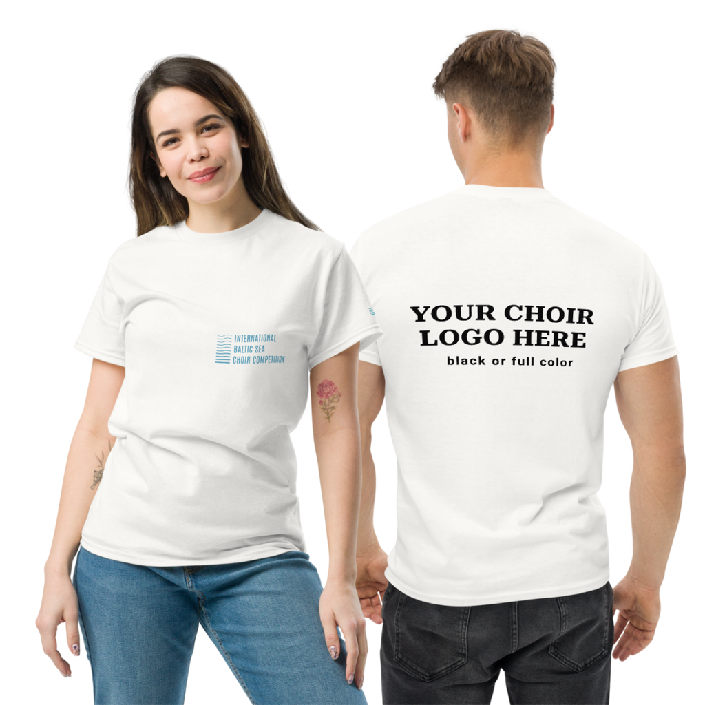 IBSCC Participant & Choir Unisex white classic tee